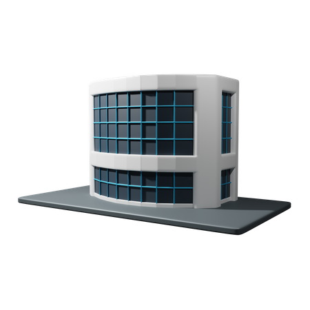 Mall Building  3D Icon