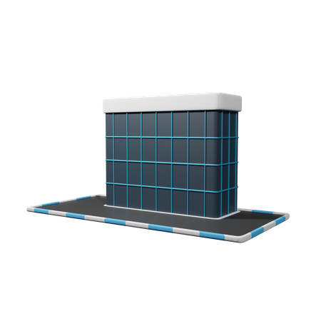 Mall Building  3D Icon