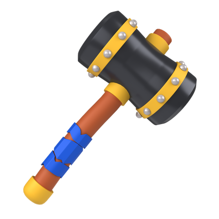 Mallet  3D Icon