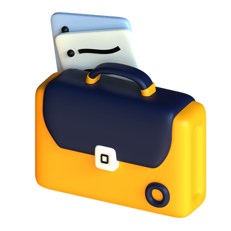 Mallette  3D Icon