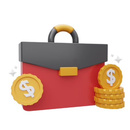Mallette  3D Icon
