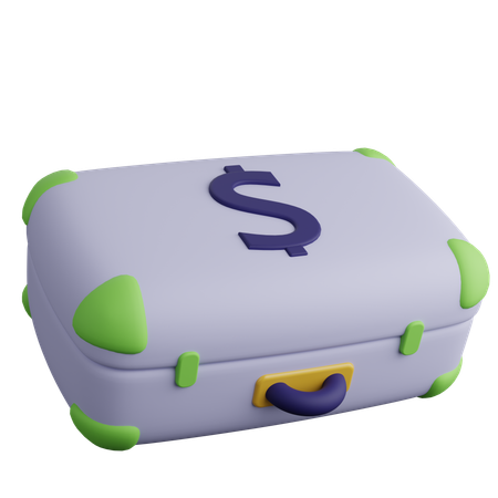 Mallette d'argent  3D Icon