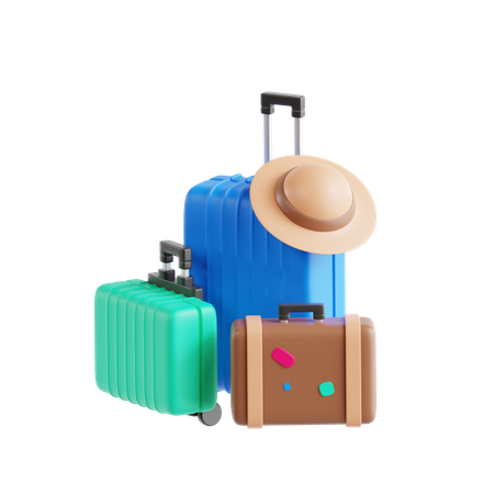 Mallette de voyage  3D Icon