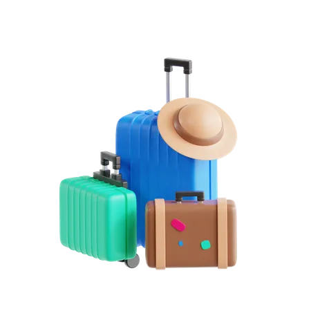 Mallette de voyage  3D Icon