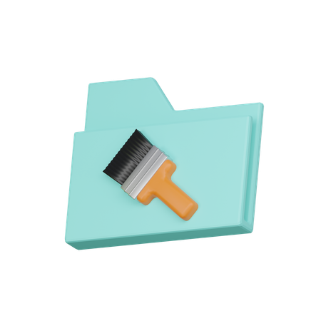 Malmappe  3D Icon