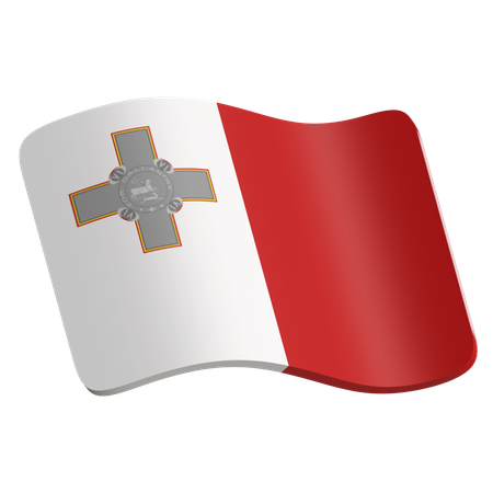 Malta  3D Icon