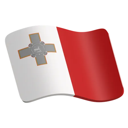 Malta  3D Icon