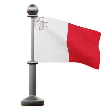 Malta Flag  3D Icon