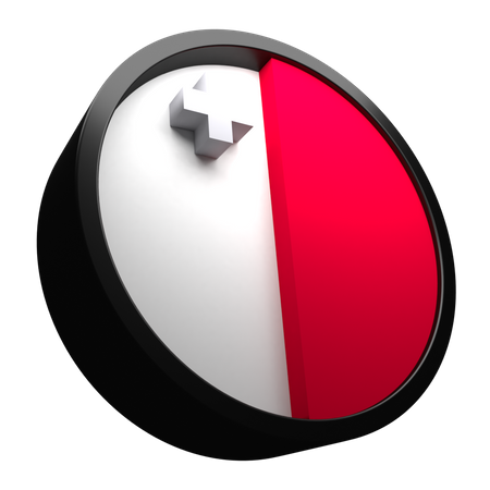 Malta Flag 3D Illustration