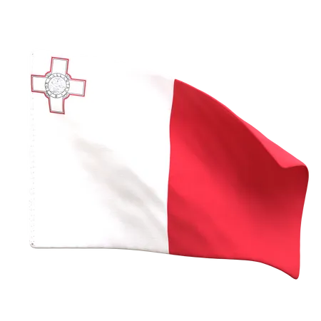 Malta Flag  3D Icon