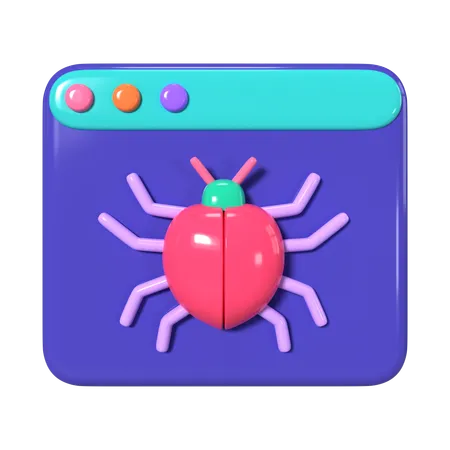This Is Malware 3 D Render Illustration Icon It Comes As A High Resolution PNG File Isolated On A Transparent Background The Available 3 D Model File Formats Include BLEND OBJ FBX And GLTF 3D Icon