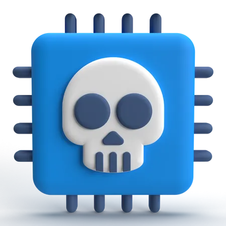 Malware  3D Icon