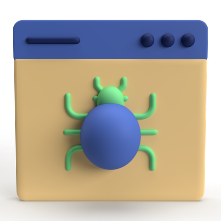 Malware  3D Icon