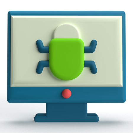 Malware  3D Icon