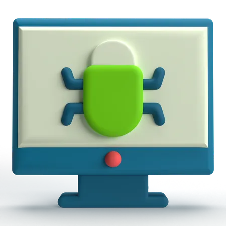 Malware  3D Icon