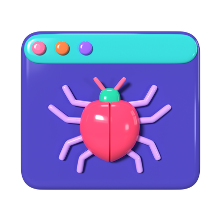 Malware  3D Icon