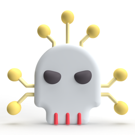 Malware  3D Icon