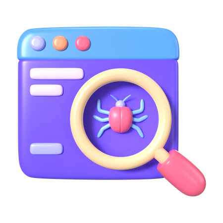 Malware  3D Icon