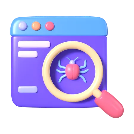 Malware  3D Icon