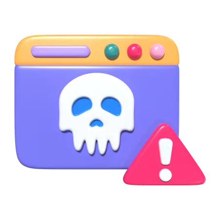 Malware  3D Icon