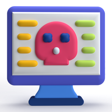 Malware  3D Icon