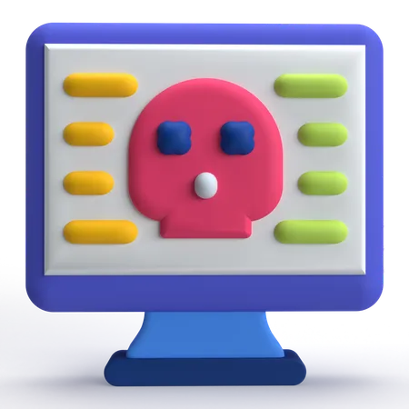 Malware  3D Icon