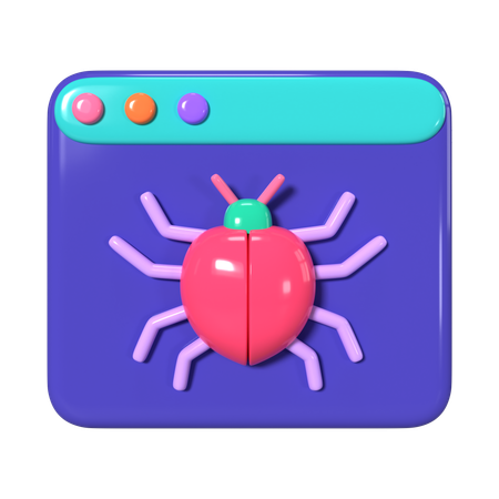 Malware  3D Icon