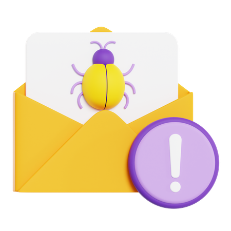 Malware  3D Icon