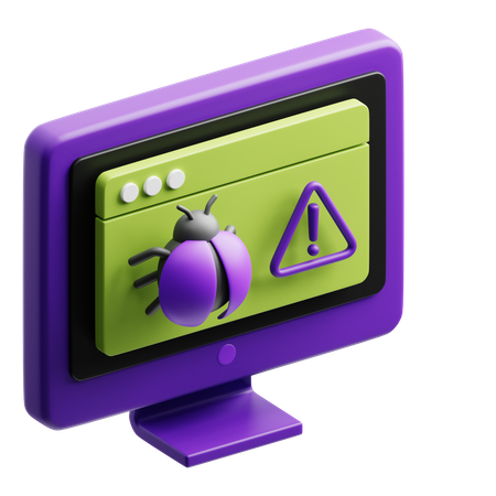Malware  3D Icon