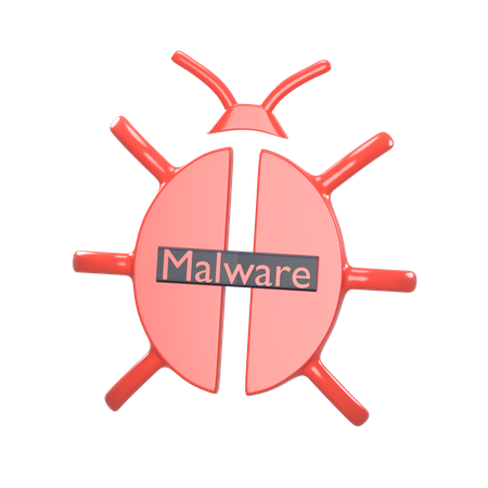 Malware 3D Icon
