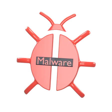 Malware 3D Icon