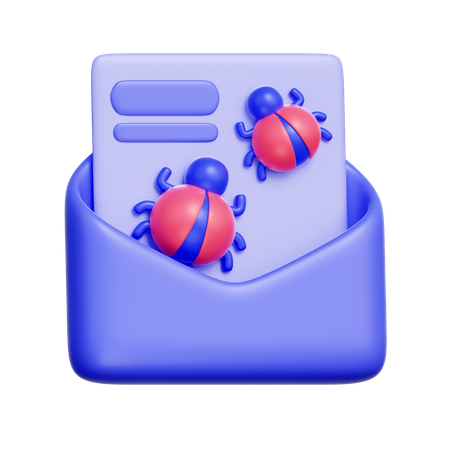 Malware Threat  3D Icon
