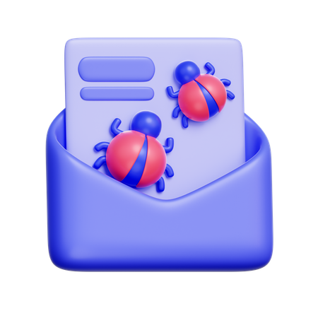 Malware Threat  3D Icon