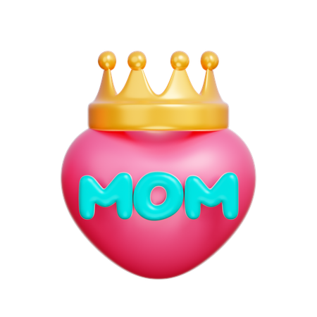 Mama Königin  3D Icon