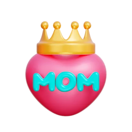 Mama Königin  3D Icon