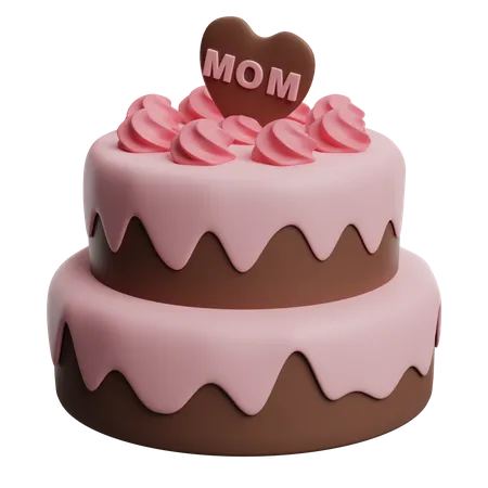 Pastel de mamá  3D Icon
