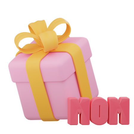 Regalo de mamá  3D Icon