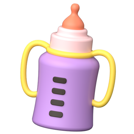Garrafa de leite para bebê  3D Icon