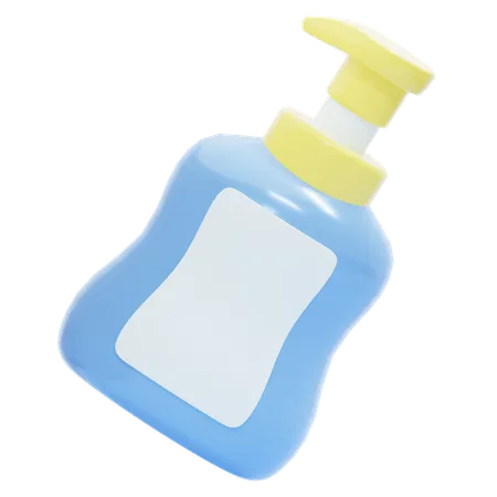 Frasco de shampoo para bebê  3D Icon