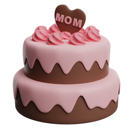 Gâteau de maman  3D Icon