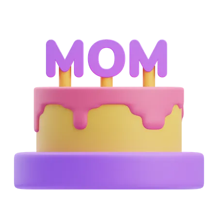 Gâteau de maman  3D Icon