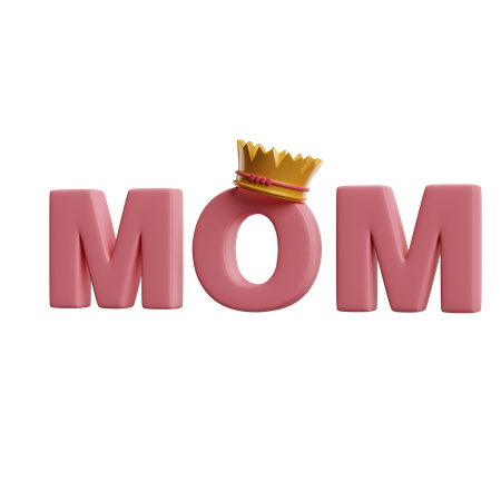 Maman reine  3D Icon