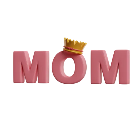 Maman reine  3D Icon