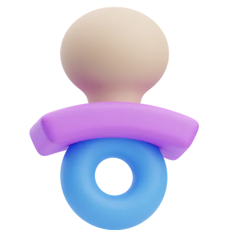 Mamilo de bebê  3D Icon