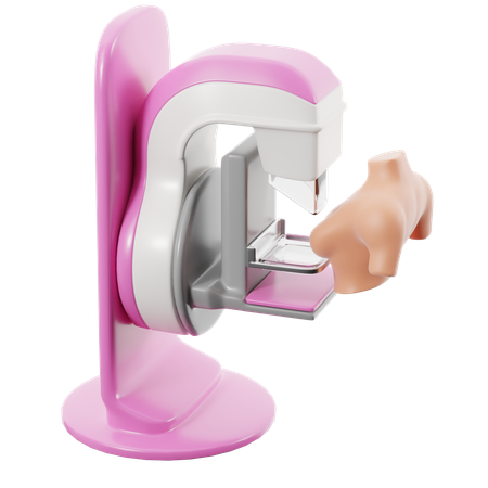 Mammography  3D Icon