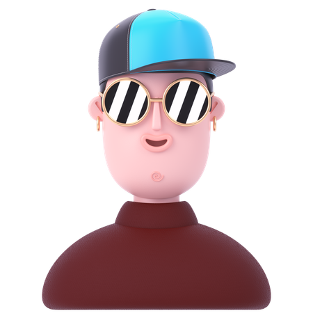 Man  3D Icon