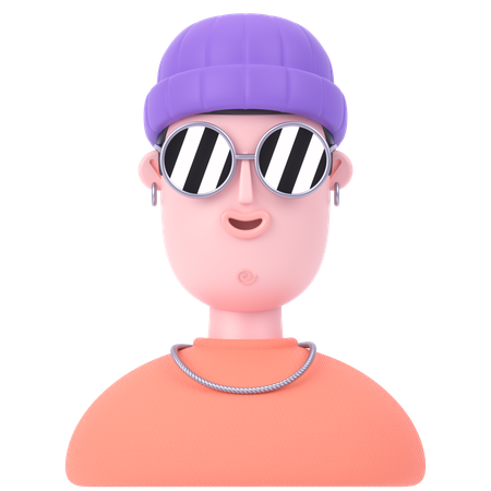 Man  3D Icon