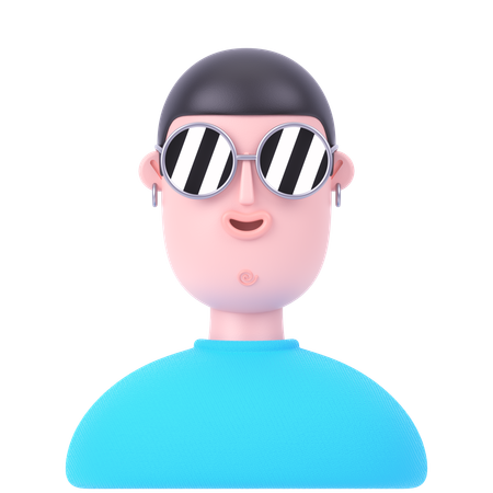 Man  3D Icon