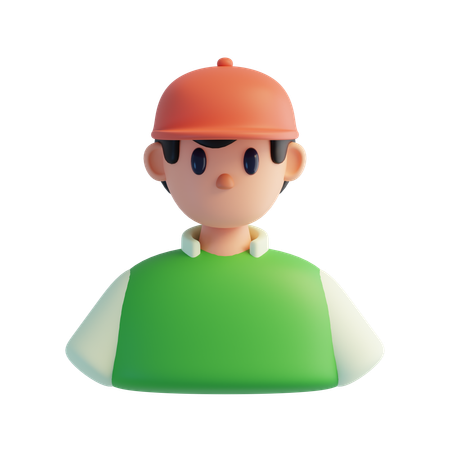 Man  3D Icon