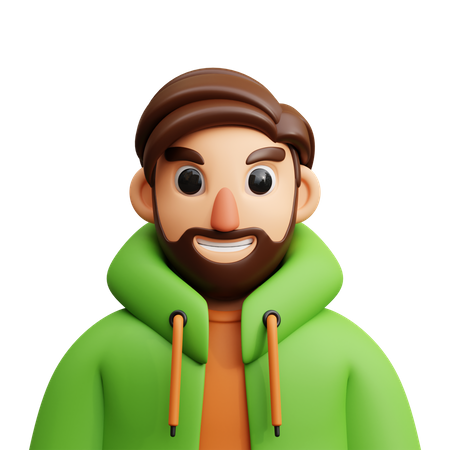 Man  3D Icon